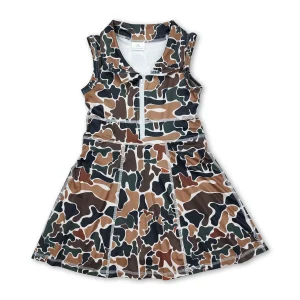 Baby Girls Athletic Zip Active Wear Work Out Dresses
