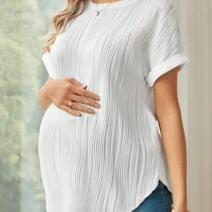 Maternity short-sleeve top